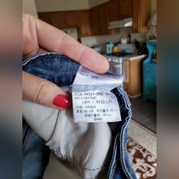 NWOT Levi's statewide skinny jeans super stretch - Picture 8 of 12